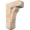 Ekena Millwork Merced Craftsman Smooth Bracket w/ Offset Brace, Douglas Fir, 7 1/2"W x 18"D x 26"H BKT0806X18X26MRC04SDF - alternate 1